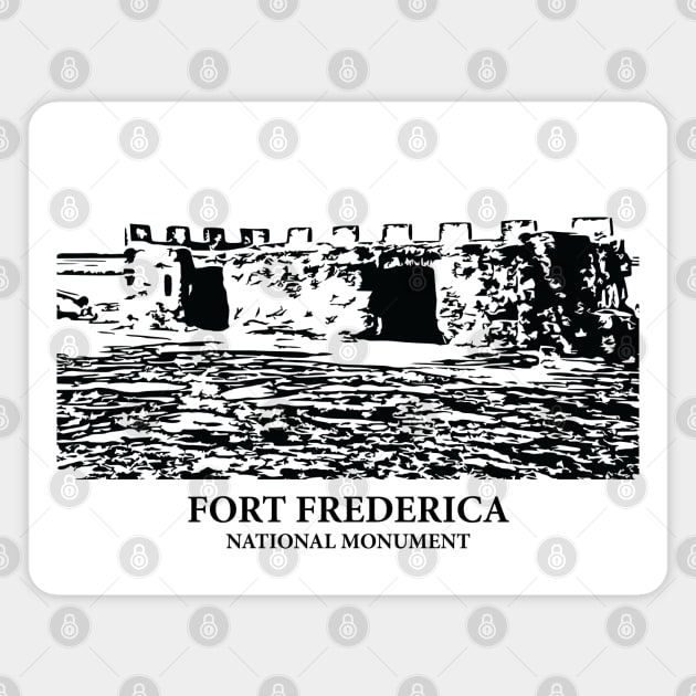 Fort Frederica National Monument Magnet by Lakeric